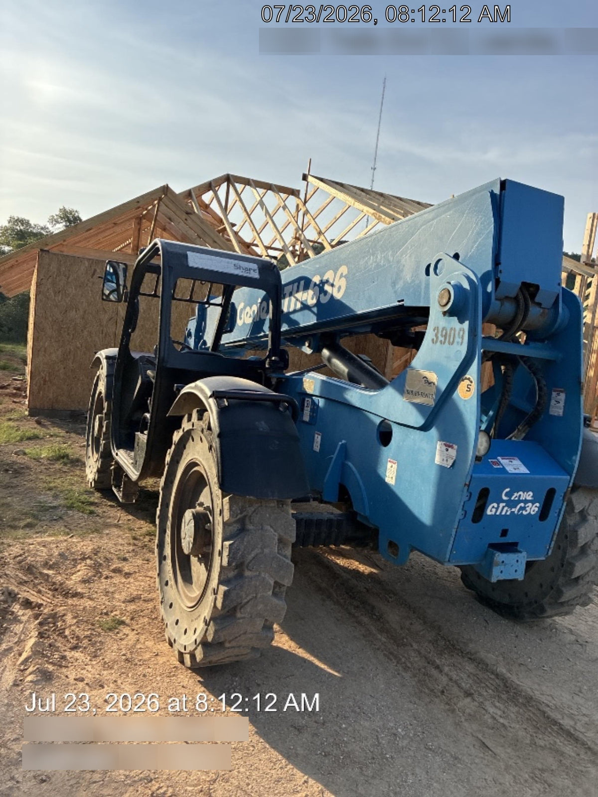 2017 Genie GTH-636 Genie GTH636, Foam Filled Tires, 48" carriage