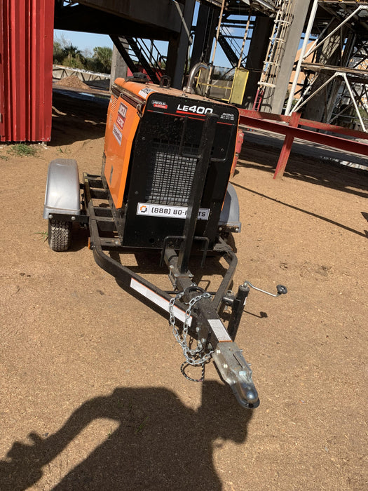 2022 Lincoln Electric LE400 Kubota V1505, Trlr, Cable Rack, Light Kit, ES Decals, T3