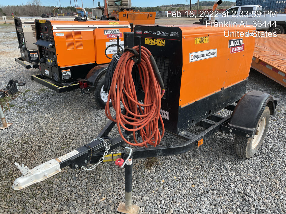 2021 Lincoln Electric Vantage 322 VANTAGE 322 READY-PAK 3