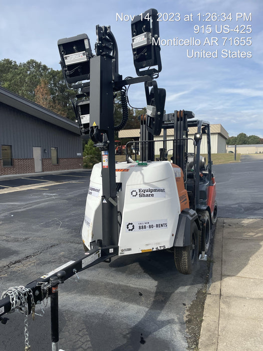 2023 Generac MLT2 Diesel, Flex Switch 120V Input, Powerzone Controller, (4) 320W LED Lights, 4kW Generator, 39.9 Gal Fuel Tank, 2" Ball, T3