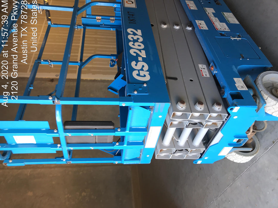 2018 Genie GS-2632 Genie GS-2632 Scissor Lift w/Standard Options