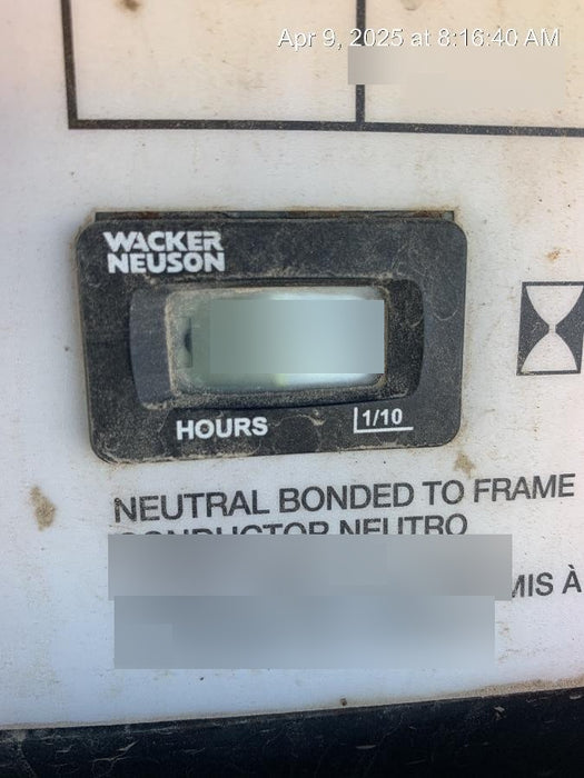 2018 Wacker Neuson LTV6L-MH Wacker Neuson LTV6L Towable Light Tower