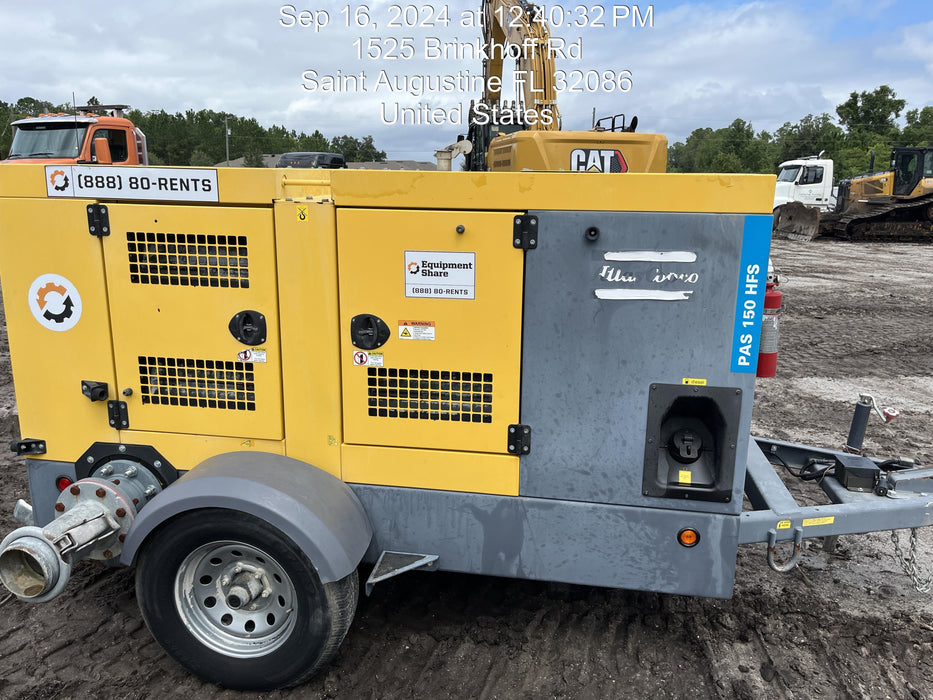 2020 ATLAS COPCO PAS 150 HF CS Enclosed