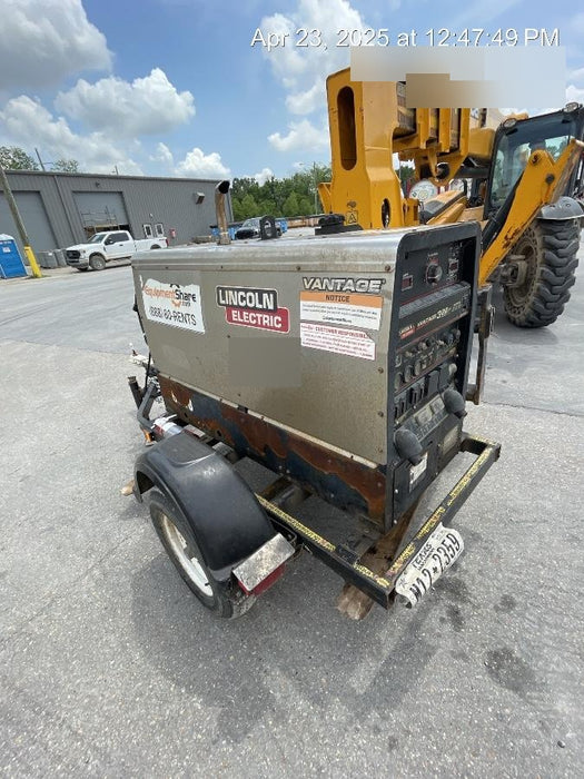 2018 Lincoln Electric Vantage 322 Lincoln Vantage 322 Welder Ready Pak 3 - Vantage 322, Trailer, Fender and light kit, Cable rack