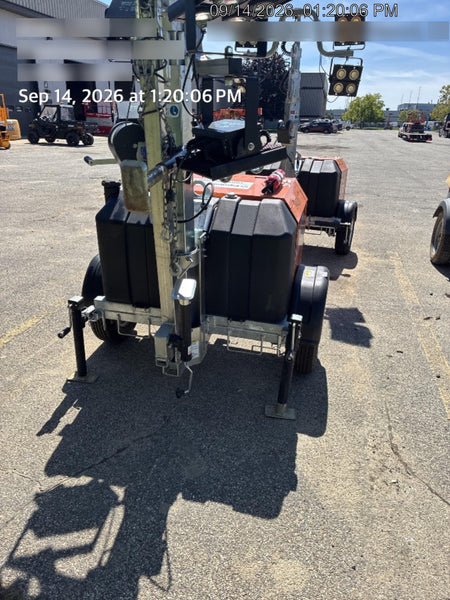 2024 Wanco WLTT-4MM4K Diesel, Deep Sea Controller, Shore Power Plug, Auto Start, (4) 350W LED Floodlights, 4kW Generator, 60 Gal Fuel Tank, 2" Ball, T3