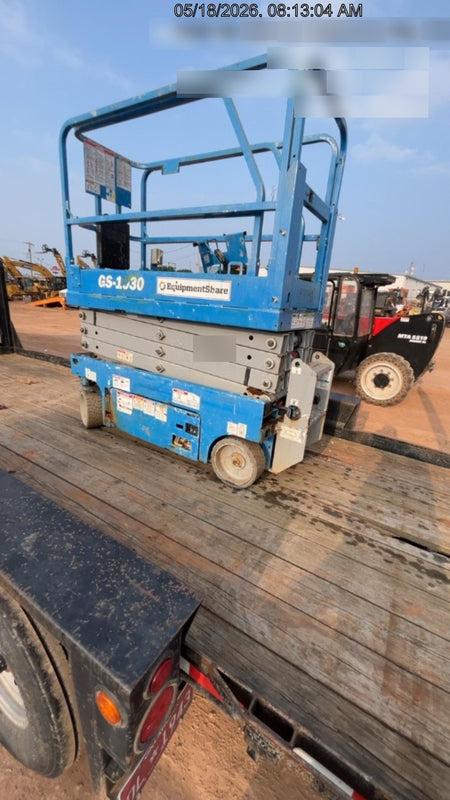 2020 Genie GS-1930 Solid Non Marking Tires, Beacon, Folding rails with half height swing gate