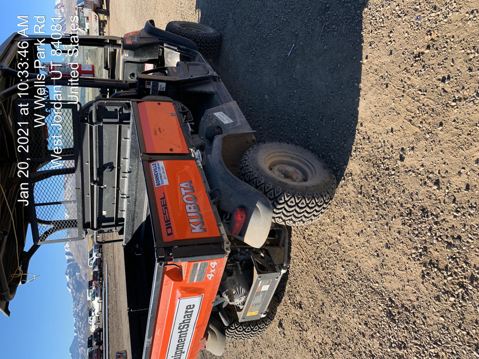 2020 Kubota RTV-X1140W-H 4WD, LED Strobe, Windshield Tempered Glass, Plastic Canopy, Wire Harness Kit, Backup Alarm