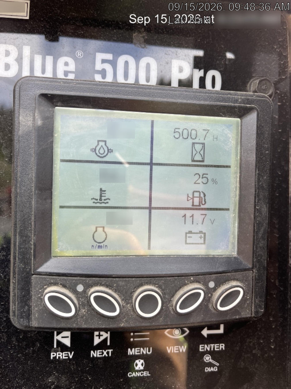 2025 MILLER ELECTRIC BIG BLUE 500