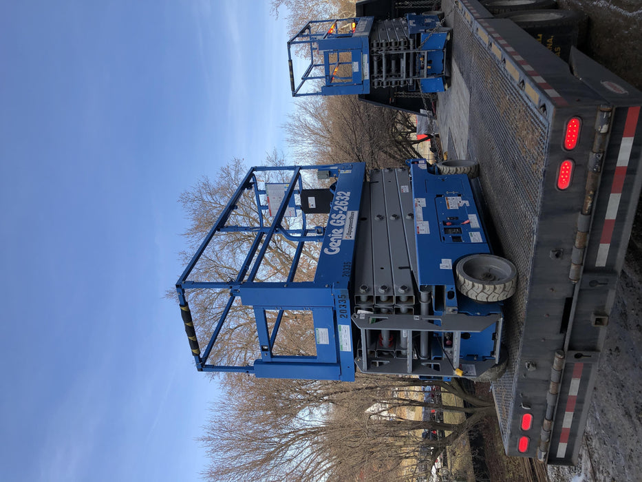 2018 Genie GS-2632 Genie GS-2632 w/Fixed Rail, Chain Entry