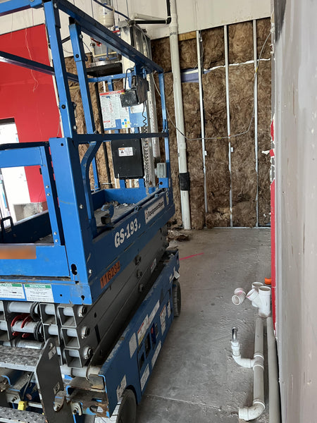 2020 Genie GS-1930 Solid Non Marking Tires, Beacon, Folding rails with half height swing gate