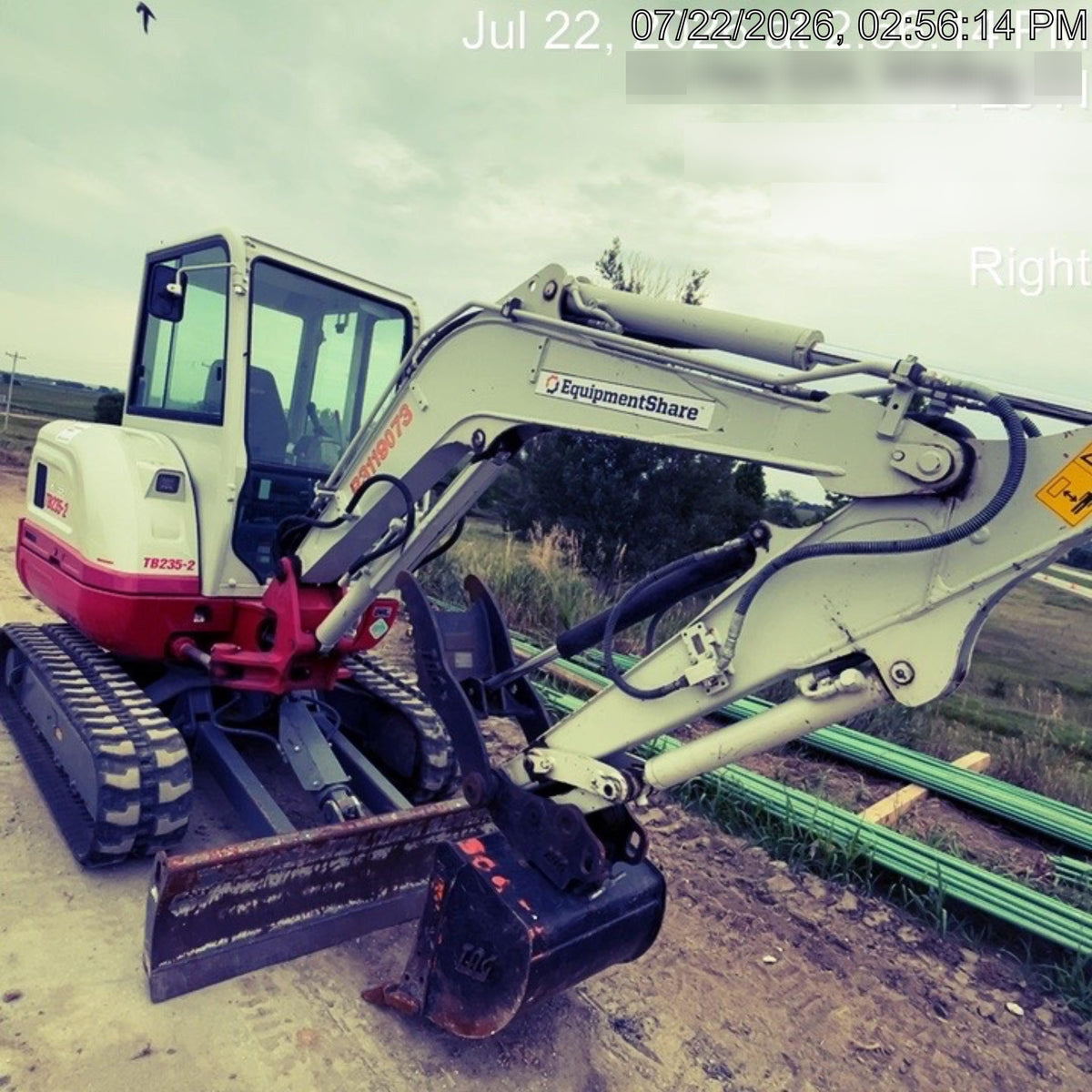 2022 TAKEUCHI TB235-2CR