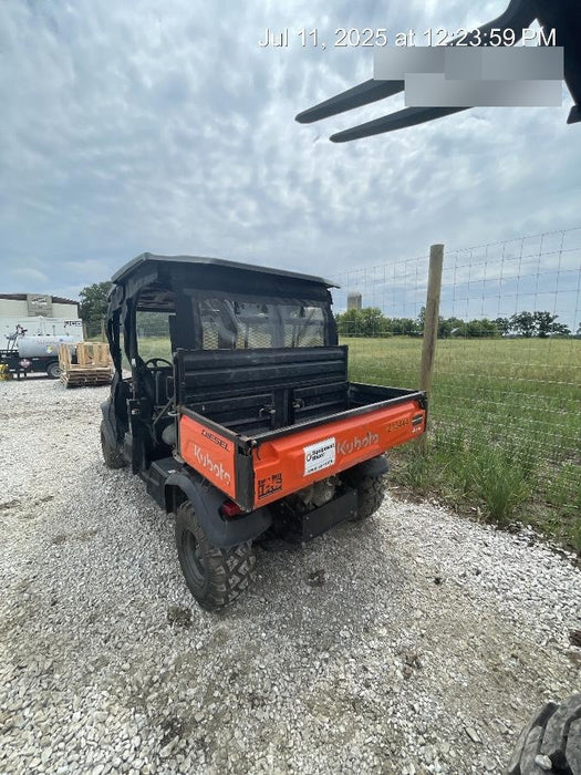 2022 Kubota RTV-X1140W-H Plastic Canopy, Windshield Acrylic Clear, LED Strobe Light, Wire Harness Kit, Back up Alarm