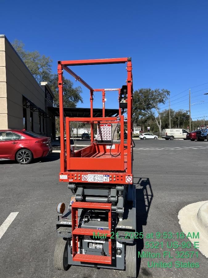2024 Skyjack SJ3219 Electric Drive, Sld NM Tires, DBcns, RFRails, Power to Platform, T3 + Access Control