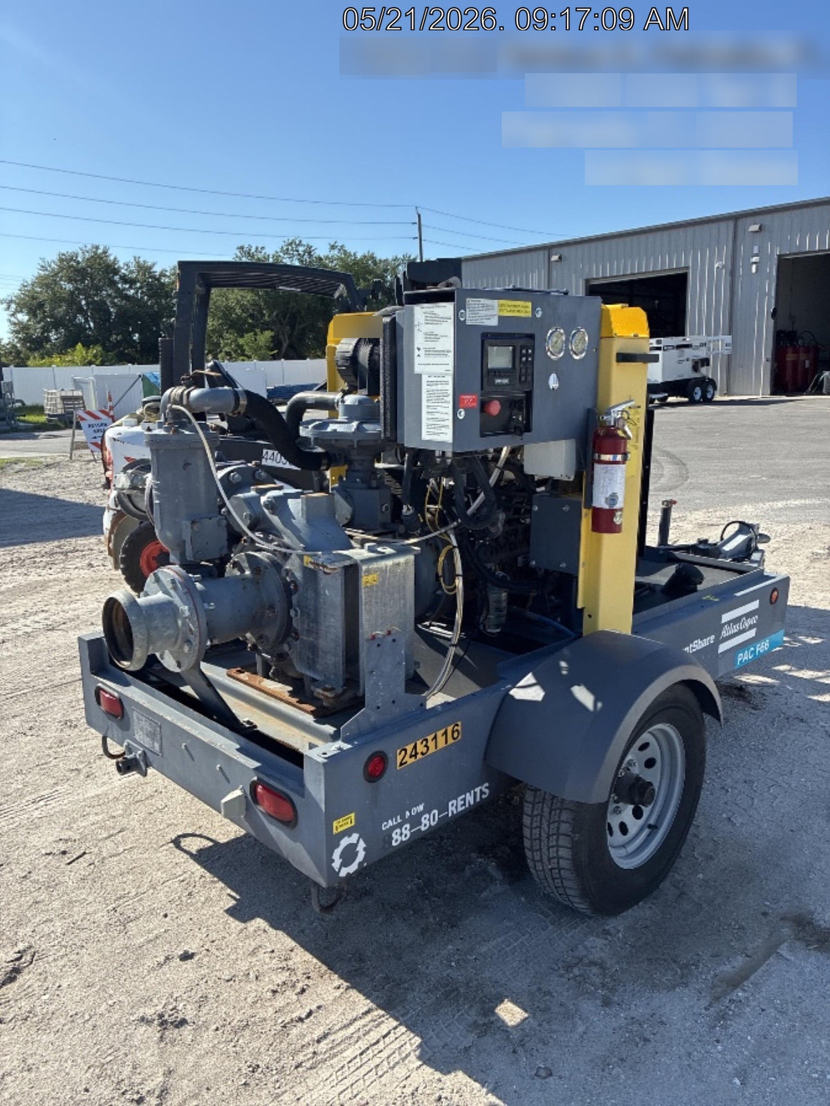 2022 ATLAS COPCO PAC F66 KD