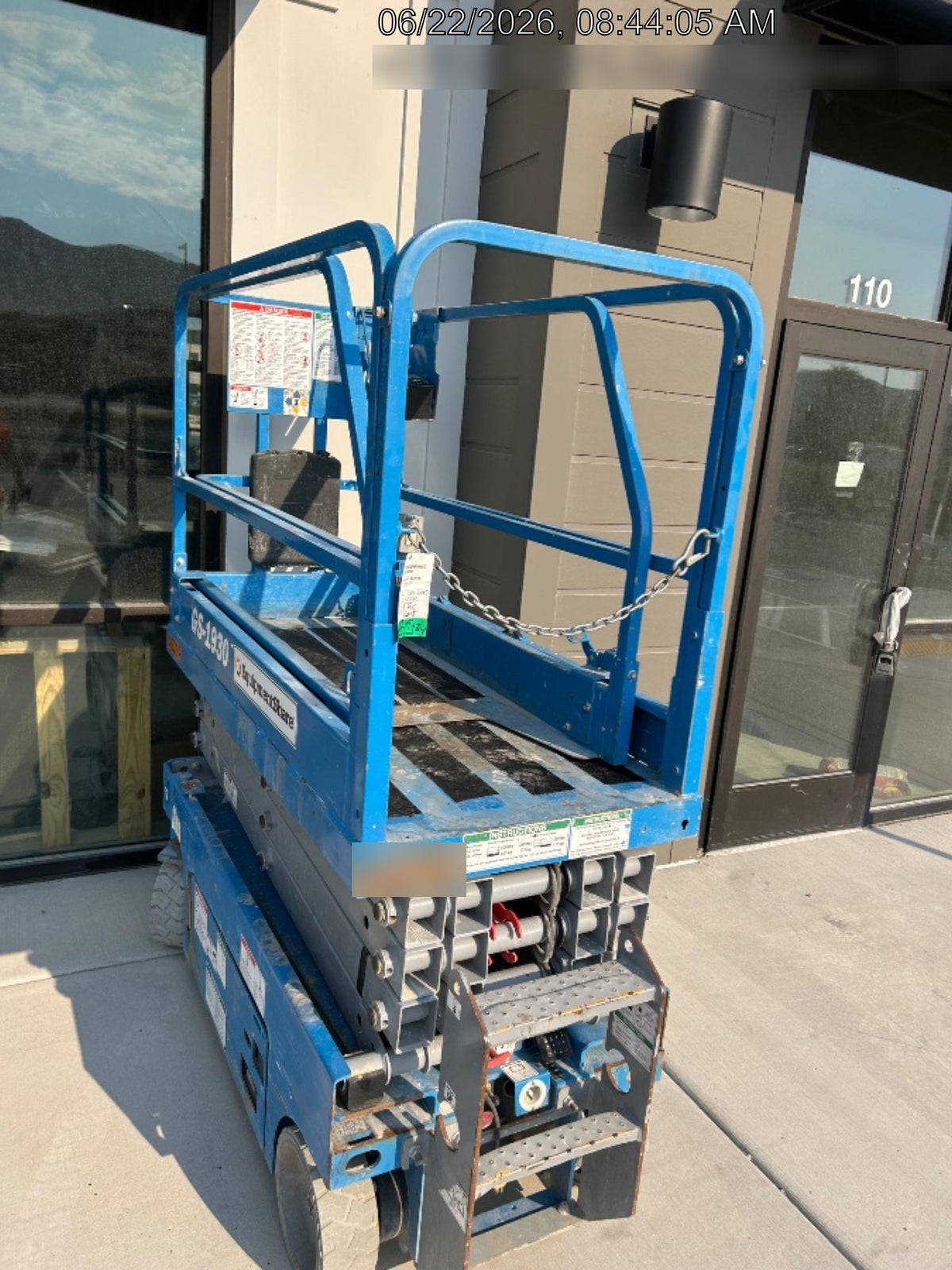 2019 Genie GS-1930 Fixed rails with chain Entry