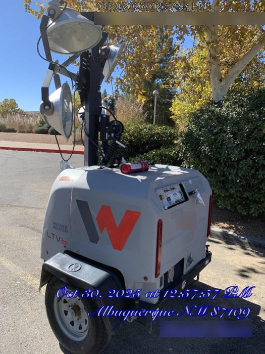 2018 Wacker Neuson LTV6K-MH Wacker Neuson LTV6K Towable Light Tower