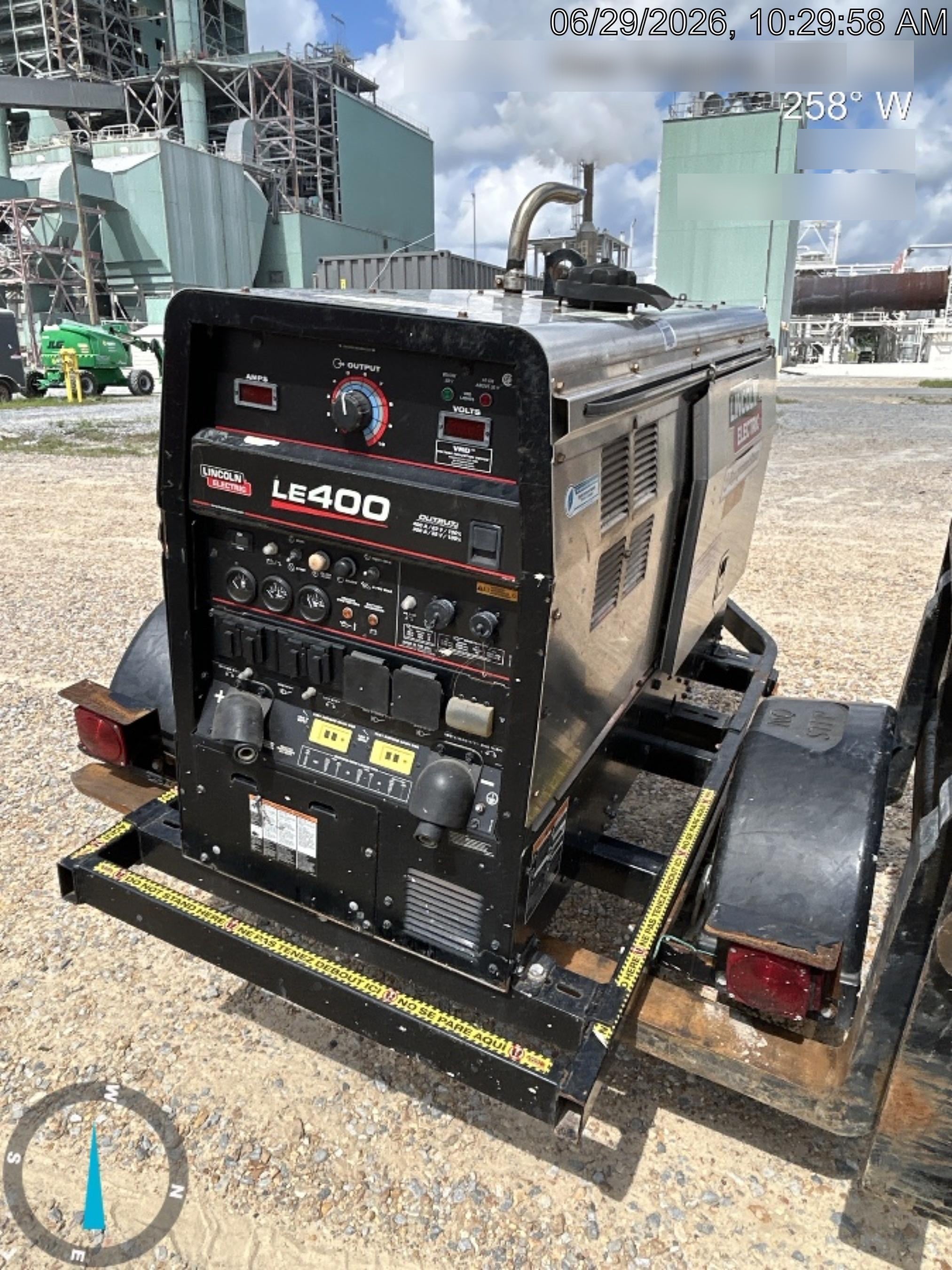 2024 Lincoln Electric LE400 Kubota V1505, Trlr, Cable Rack, Light Kit, ES Decals, T3