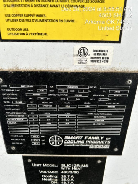 2022 SMARTECH SLIC12R-MSH