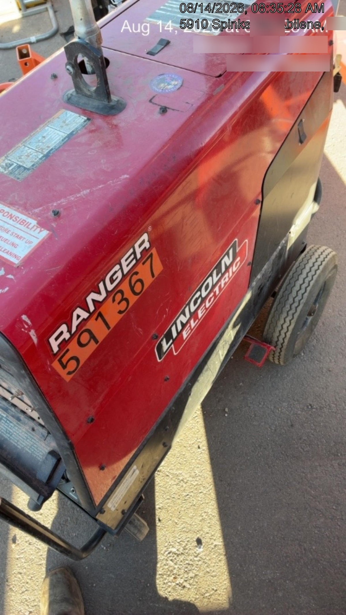 2025 LINCOLN ELECTRIC Ranger 305 LPG