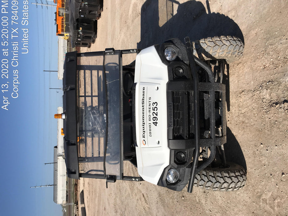 2019 Kawasaki MULE PRO-DX, 2-3 Seat 3 Seater, Standard Options, Backup Alarm, Beacon, Plastic Hard Top, Poly Windshield, Horn Kit