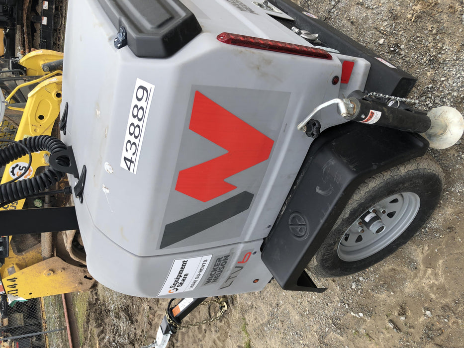 2019 Wacker Neuson LTV6L-MH Wacker Neuson LTV6L Mobile Light Tower w/Fuel Level Sensor Installed