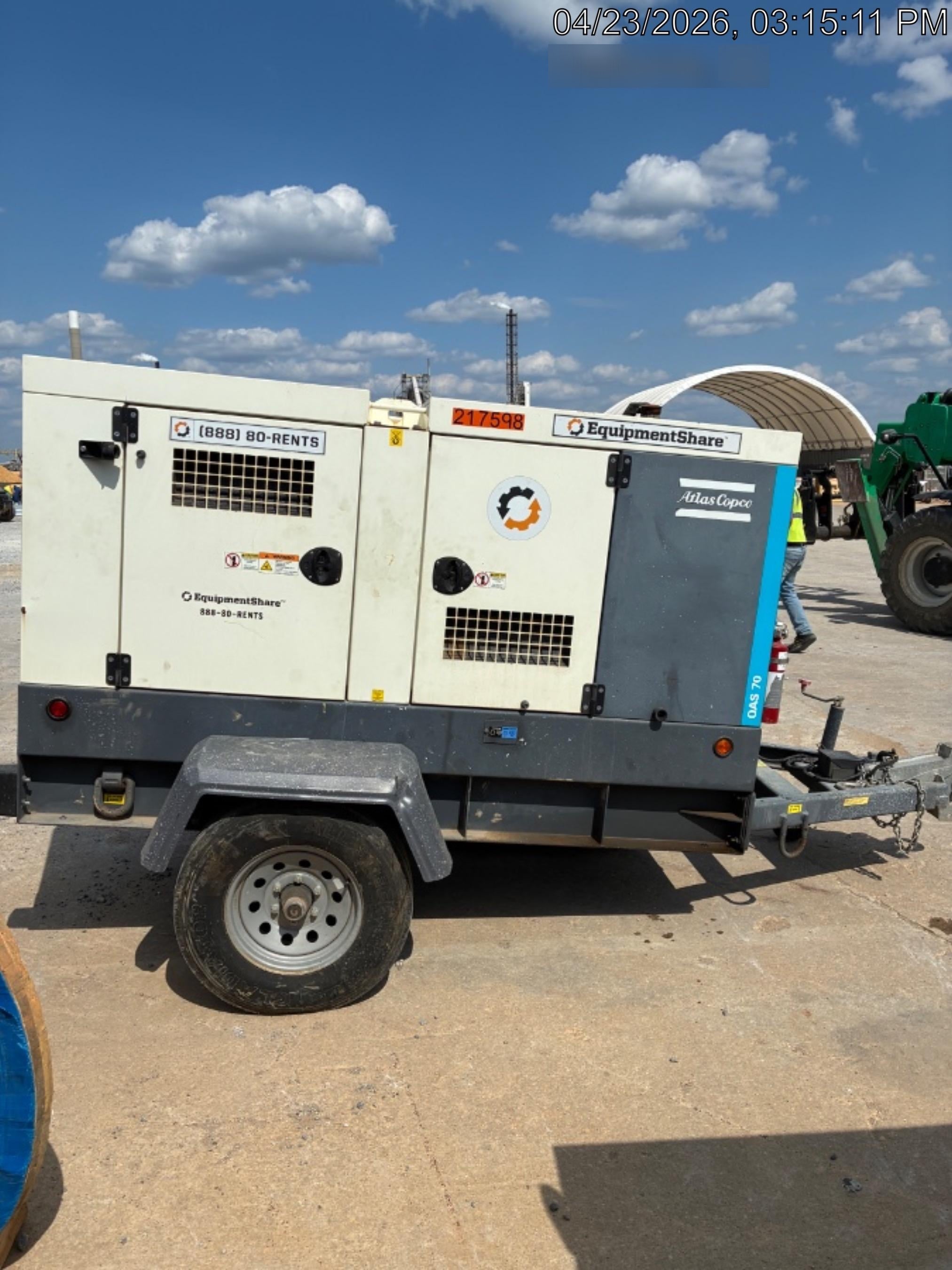 2022 ATLAS COPCO QAS 70