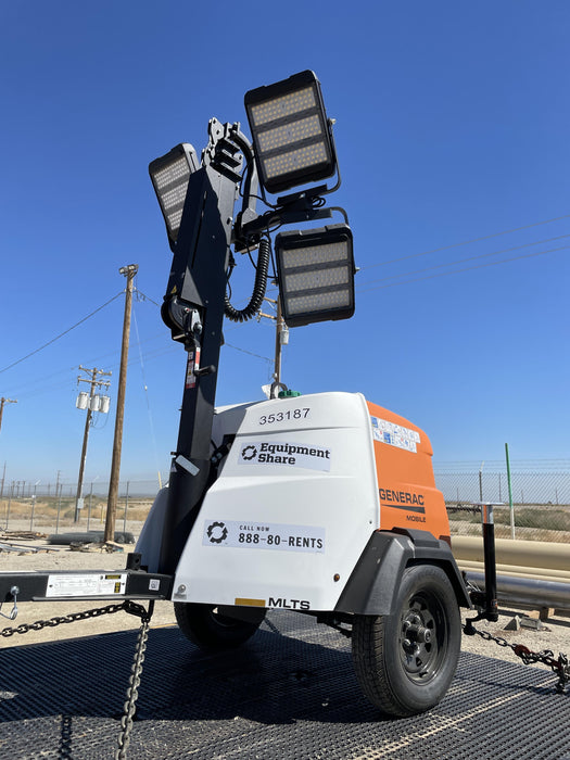 2023 Generac MLT2 Diesel, Flex Switch 120V Input, Powerzone Controller, (4) 320W LED Lights, 4kW Generator, 39.9 Gal Fuel Tank, 2" Ball, T3