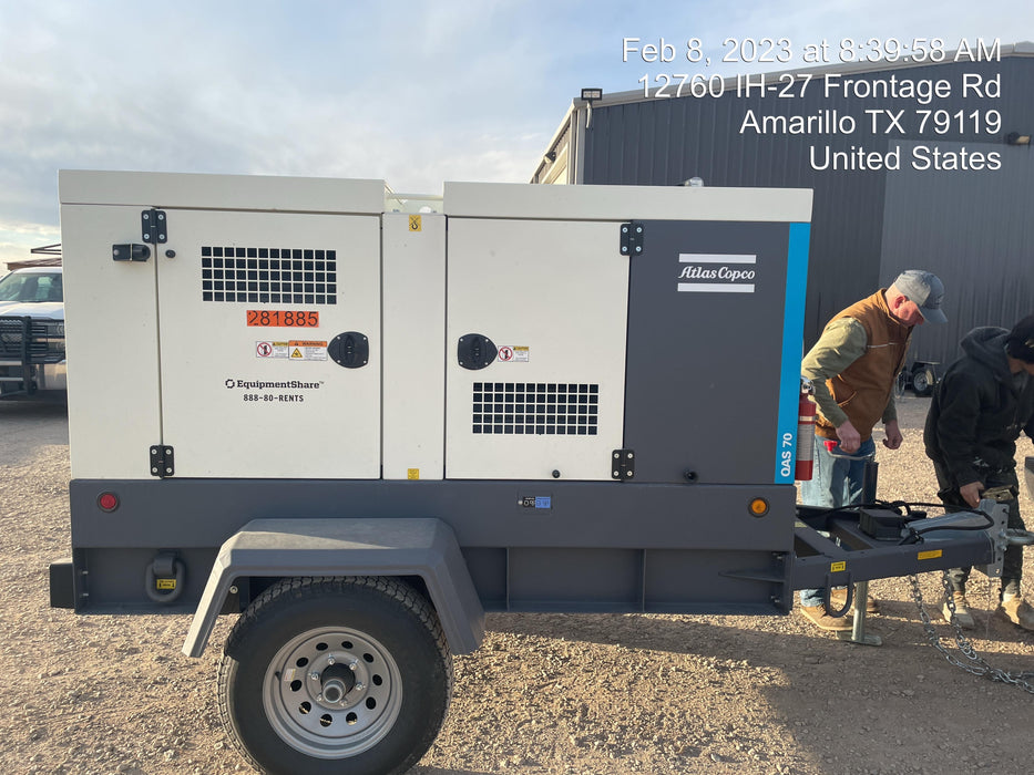 2022 ATLAS COPCO QAS 70