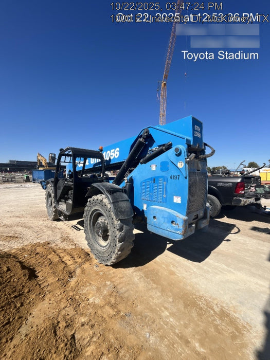 2017 Genie GTH-1056 Genie GTH1056, Solid Tires, 60" carriage, Light Kit, Open ROPS