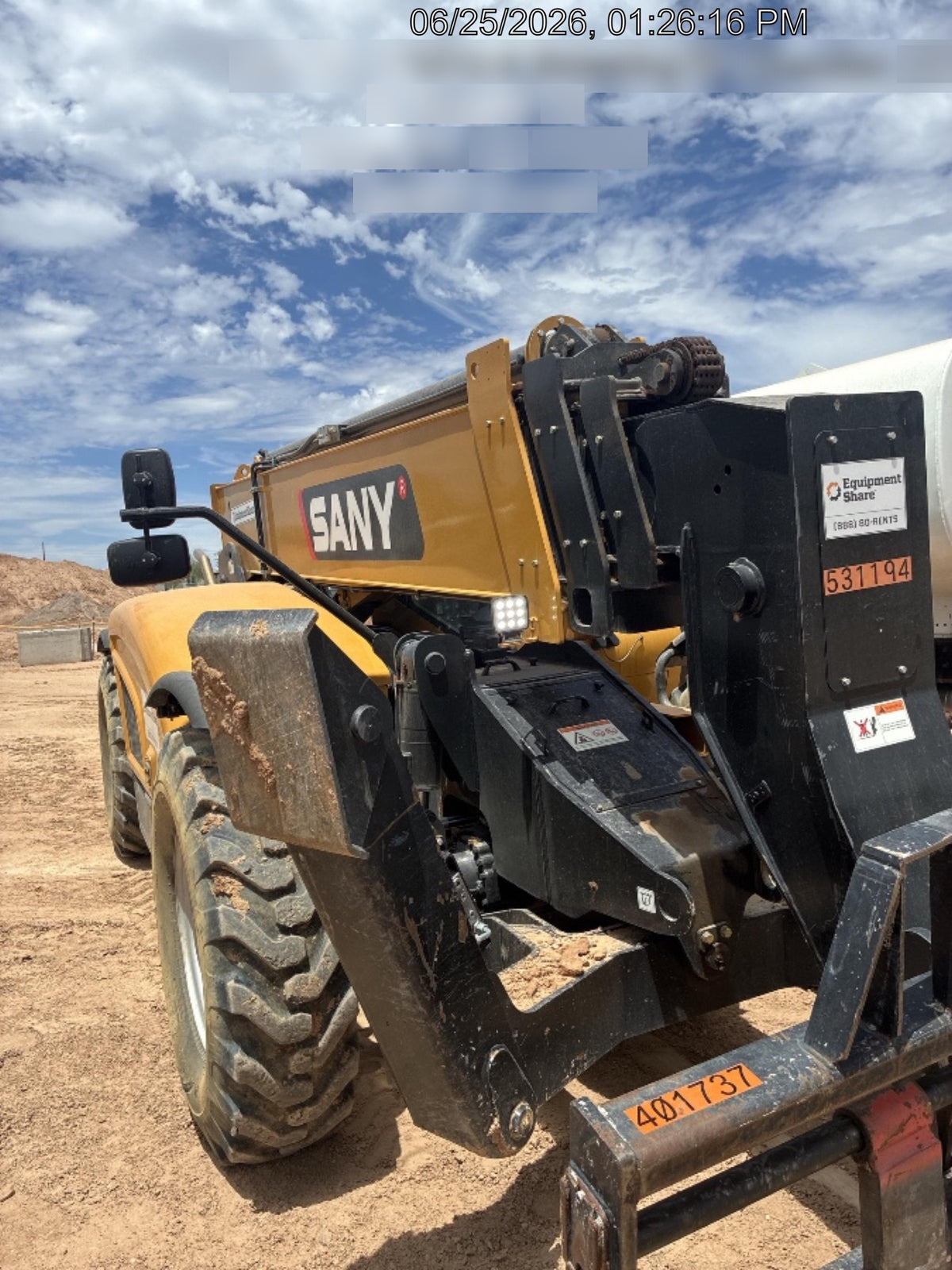 2025 SANY STH1256