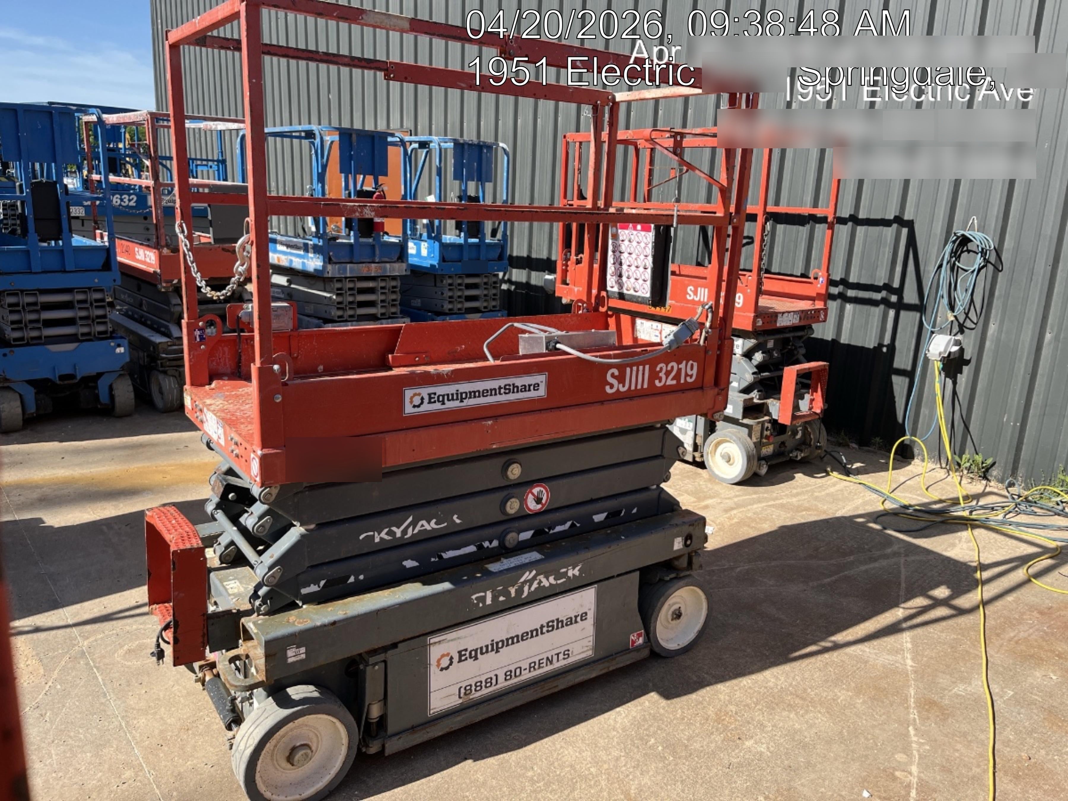 2019 Skyjack SJIII-3219 Standard w/Trojan Batteries