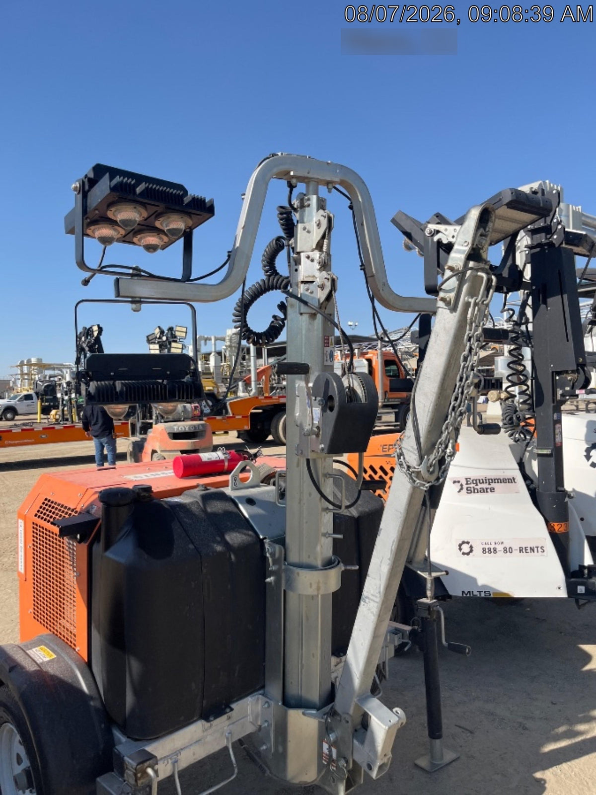 2024 Wanco WLTT-4MM4K Diesel, Deep Sea Controller, Shore Power Plug, Auto Start, (4) 350W LED Floodlights, 4kW Generator, 60 Gal Fuel Tank, 2" Ball, T3