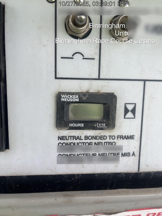 2019 Wacker Neuson LTV6L-MH Wacker Neuson LTV6L Mobile Light Tower w/Fuel Level Sensor Installed