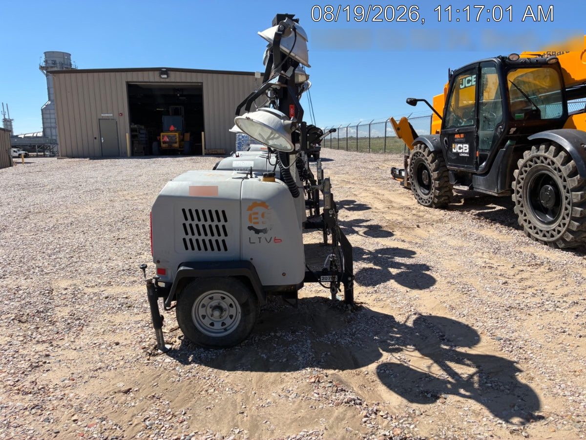 2018 Wacker Neuson LTV6L-MH Wacker Neuson LTV6L Mobile Light Tower w/Fuel Level Sensor Installed