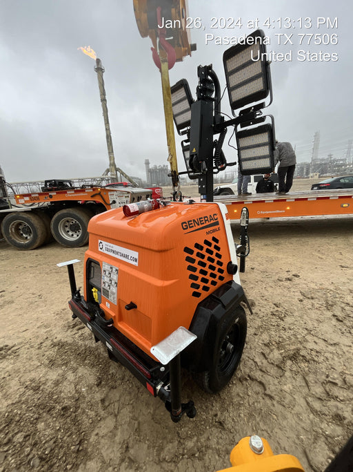 2023 Generac MLT2 Diesel, Flex Switch 120V Input, Powerzone Controller, 
(4) 320W LED Lights, 4kW Generator, 39.9 Gal Fuel Tank, 2" Ball, T3