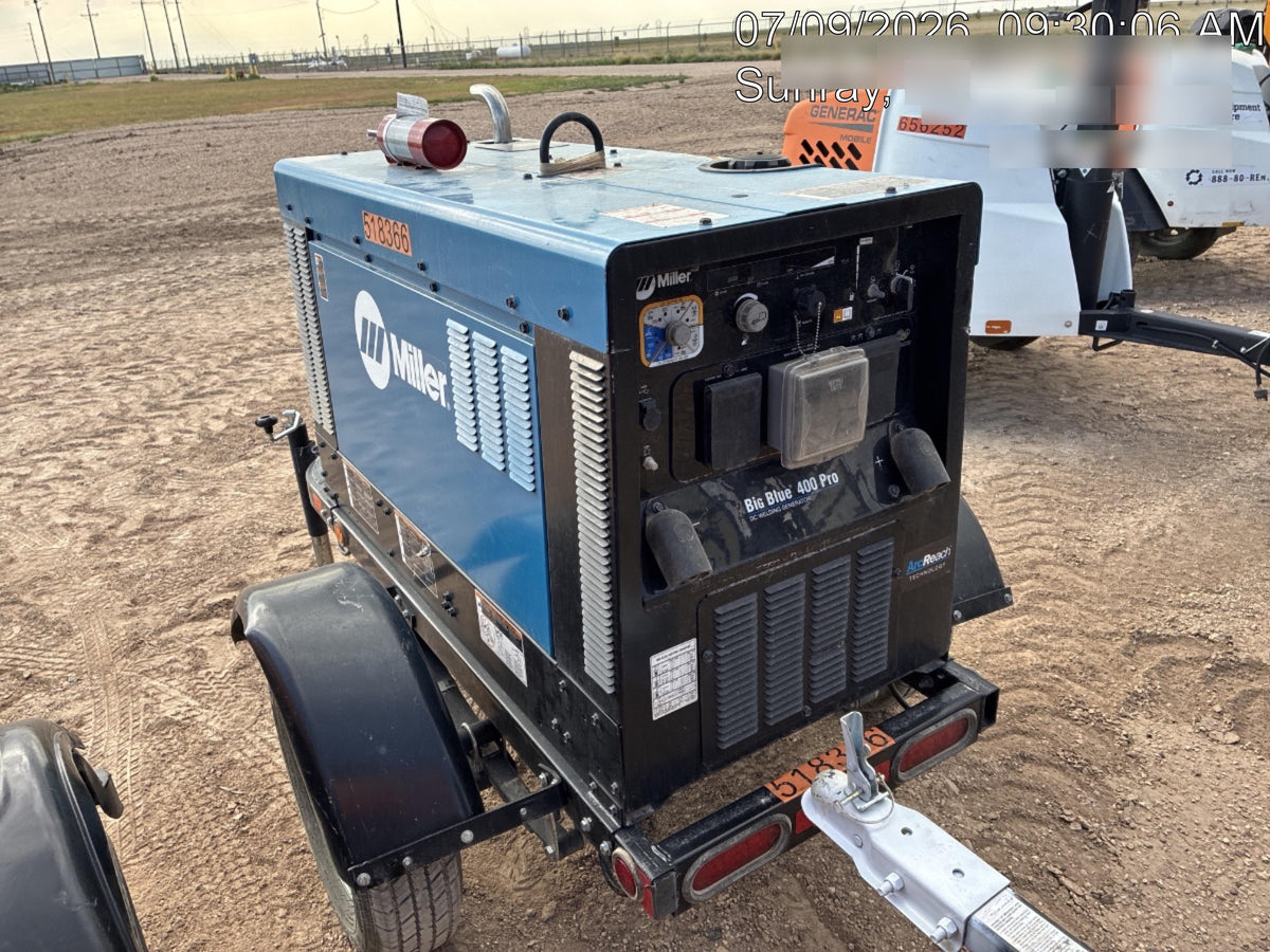 2025 MILLER ELECTRIC BIG BLUE 400