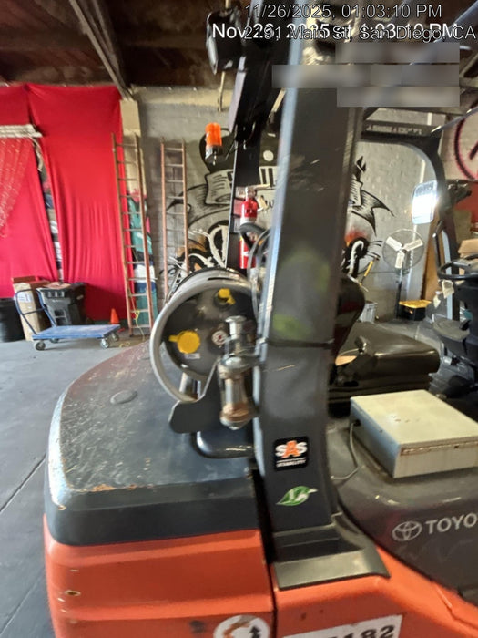 2022 TOYOTA 8FGU25 LP w/ Scale