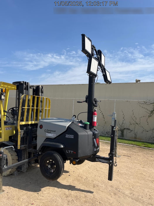 2024 Wacker Neuson LTT4 Diesel, Kohler KDW702, Deep Sea Controller, Auto Start, LED 320W, Bypass Outlet, T3