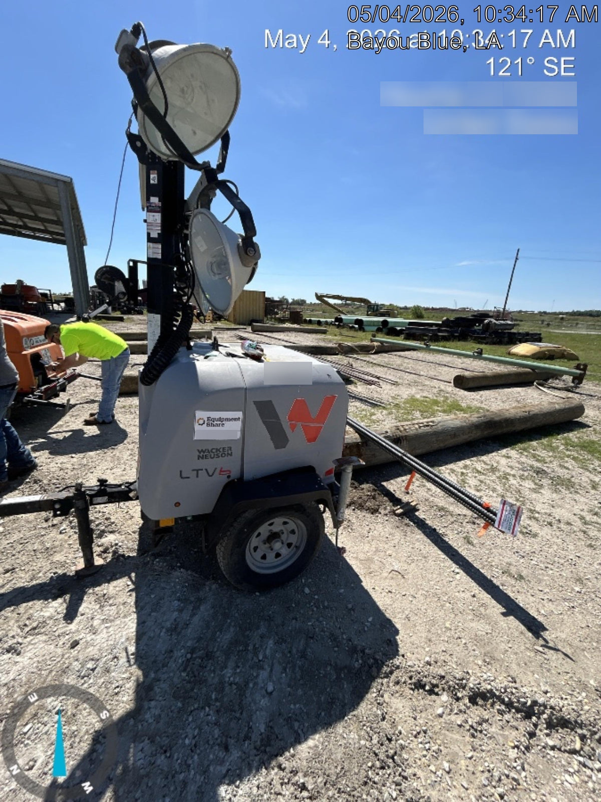 2018 Wacker Neuson LTV6L-MH Wacker Neuson LTV6K Mobile Light Tower