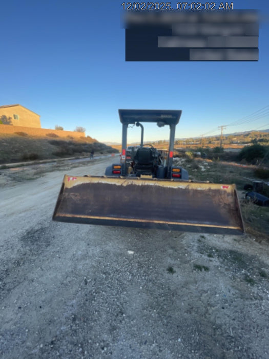 2020 John Deere 210LEP Canopy, 4WD, Second rear hydraulic cylinder, Light Package, Wheel weights