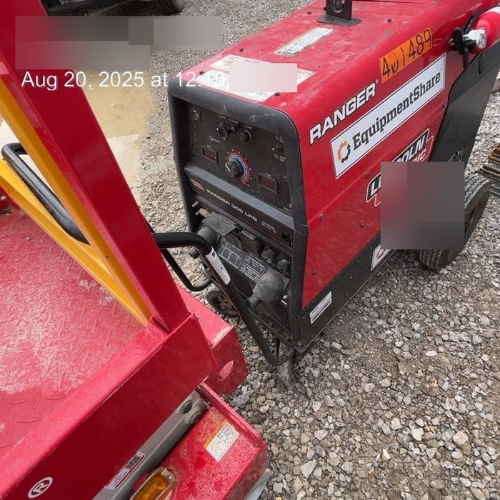 2024 Lincoln Electric Ranger 305 LPG Ranger 305 LPG, Undercarriage, Tank Holder & Strap, 10kw AC Gen, 25hp Kohler LPG Eng