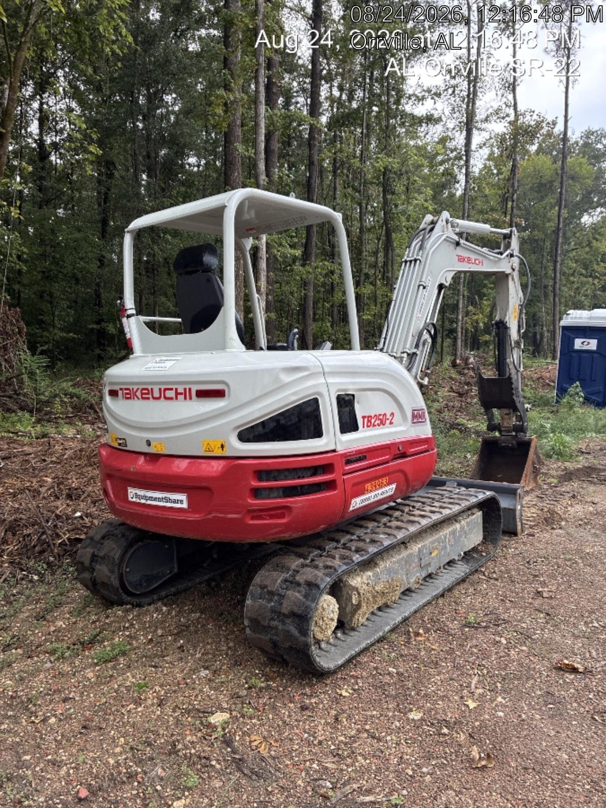 2024 TAKEUCHI TB250-2R