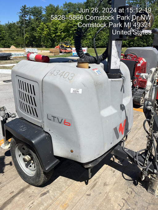 2019 Wacker Neuson LTV6K-LED LED Lighting, ES Track Hardware, Fuel Level Sensor