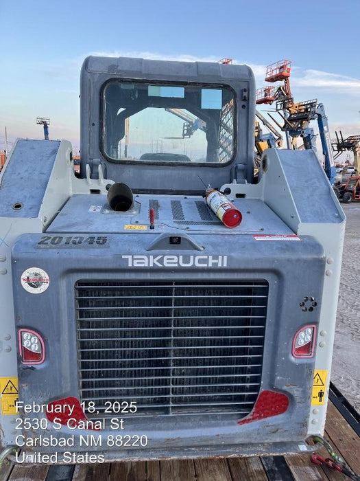 2022 Takeuchi TL8R2-R 74hp Kubota Diesel, Canopy, Rubber Tracks, Manual QC