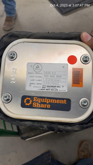 2022 MULTIQUIP GB8LED