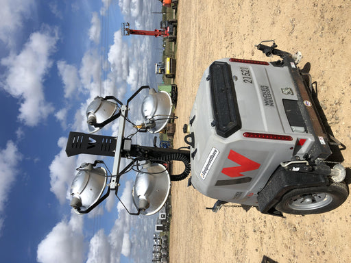 2019 Wacker Neuson LTV6L-MH Wacker Neuson LTV6L Mobile Light Tower w/Fuel Level Sensor Installed