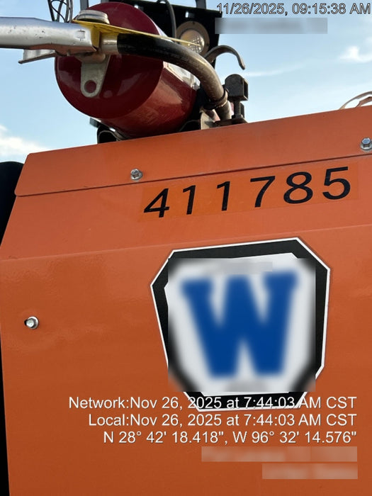 2024 Wanco WLTT-4MM4K Diesel, Deep Sea Controller, Shore Power Plug, Auto Start, (4) 350W LED Floodlights, 4kW Generator, 60 Gal Fuel Tank, 2" Ball, T3