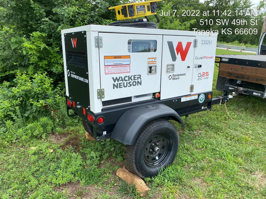 2022 WACKER NEUSON G25