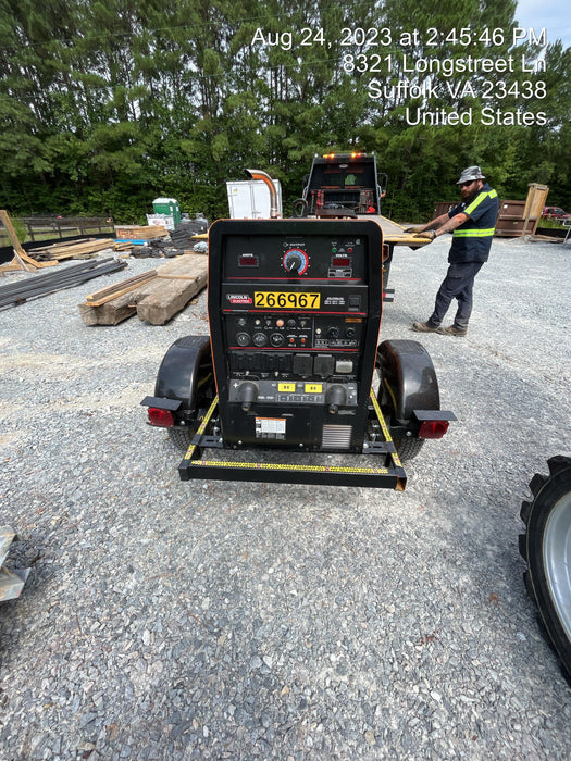 2022 Lincoln Electric LE400 Kubota V1505, Trlr, Cable Rack, Light Kit, ES Decals, T3