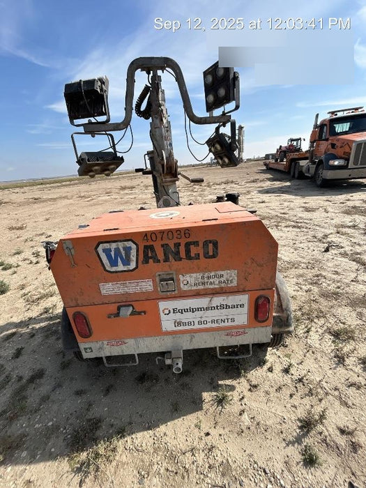 2024 Wanco WLTT-4MM4K Diesel, Deep Sea Controller, Shore Power Plug, Auto Start, (4) 350W LED Floodlights, 4kW Generator, 60 Gal Fuel Tank, 2" Ball, T3